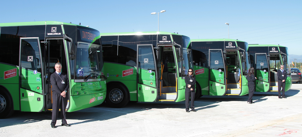 autobuses interurbanos flota