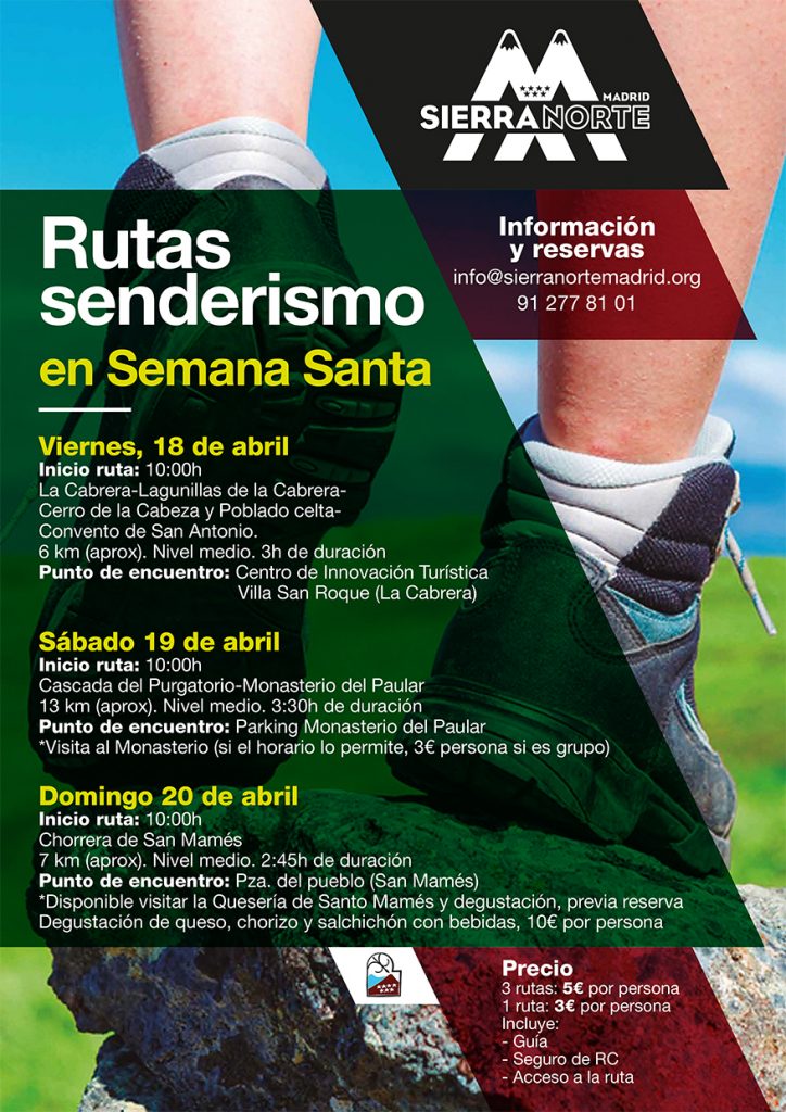 Rutas de Senderismo en la #SierraNorteDeMadrid