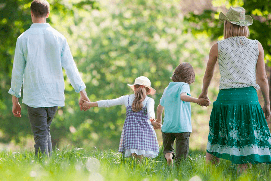 vacaciones familia