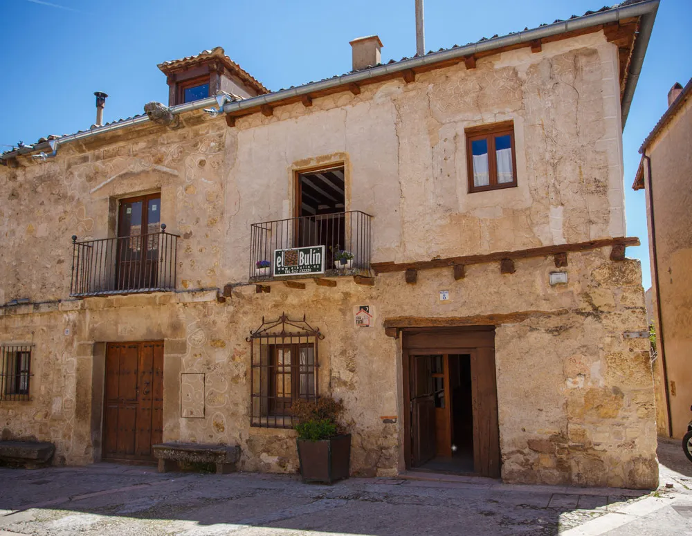 casa rural pedraza casa del serrador exterior 001